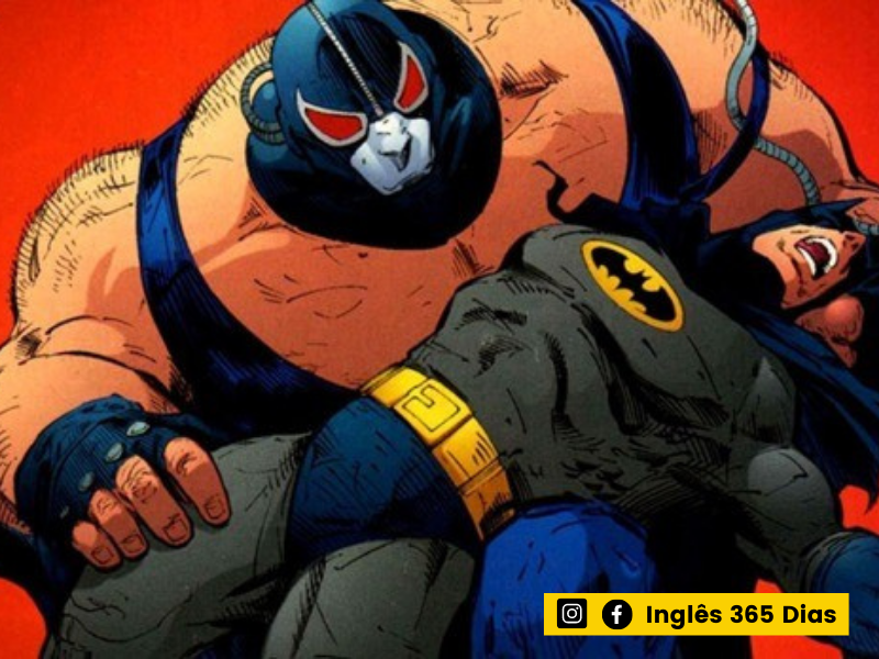 Bane quebra a coluna do Batman